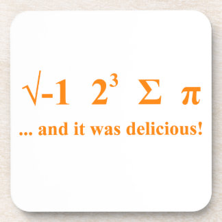 Posavasos Yo comí el pi