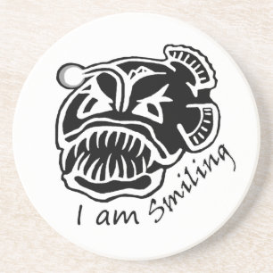 Posavasos Yo estoy sonriendo pez anglicano