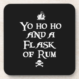 Posavasos Yo ho ho y un frasco de Rum, Pirates