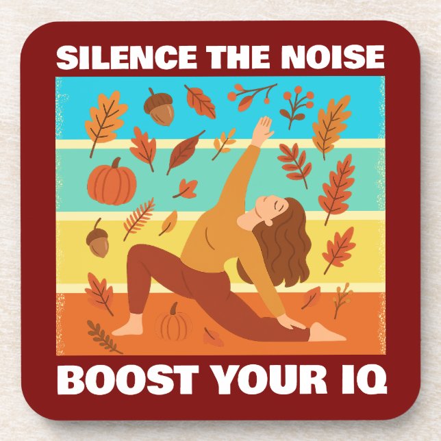 Posavasos yoga girl (Frente)