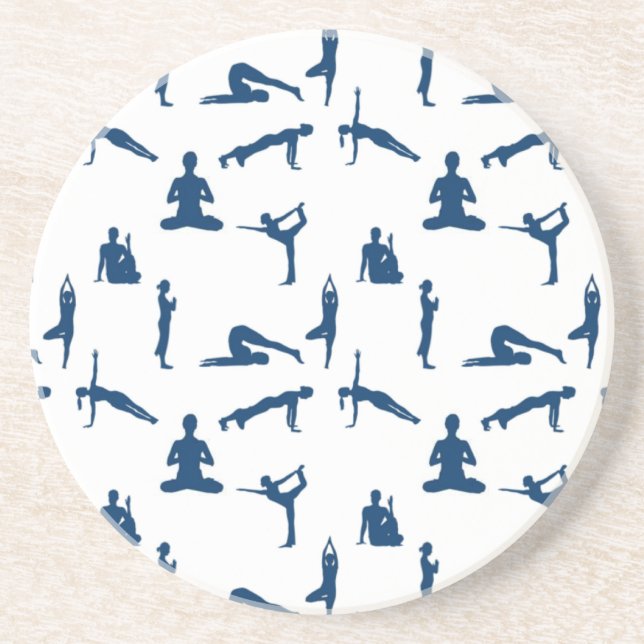 Posavasos Yoga Poses (Frente)