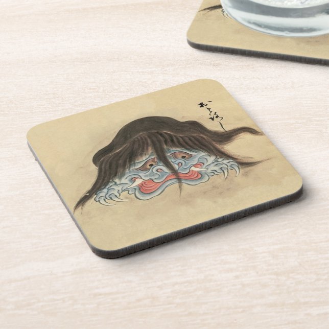 Posavasos Yokai Otoroshi - Monstruo japonés (Lado Izquierdo)