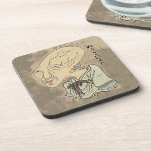 Posavasos Yokai vintage Nurarihyon- Monstruo japonés