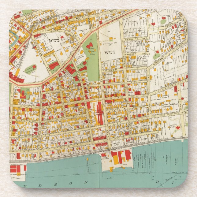 Posavasos Yonkers Nueva York (Frente)