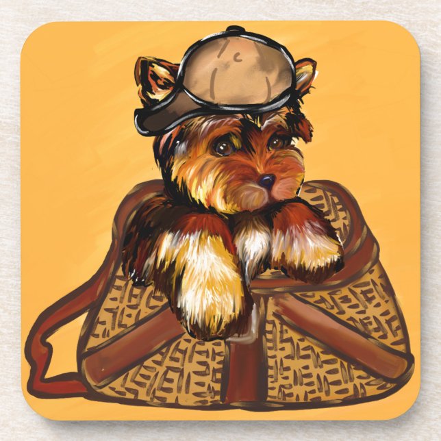 POSAVASOS YORKIE POO (Frente)