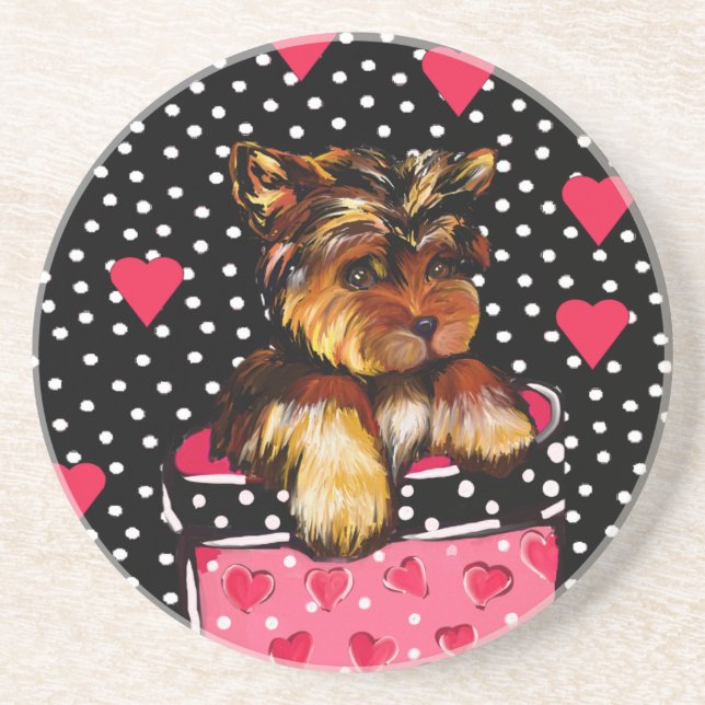 POSAVASOS YORKIE POO (Frente)