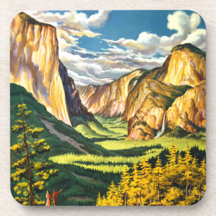 Posavasos Yosemite National Park California Travel Art