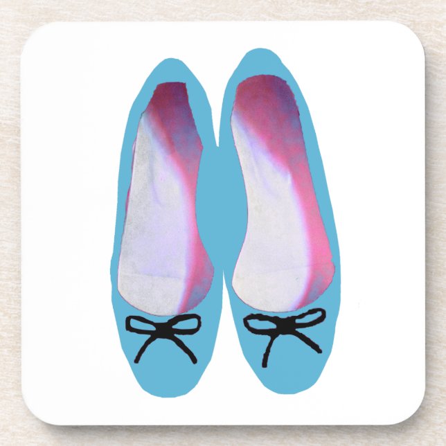 Posavasos Zapatos azules (Frente)