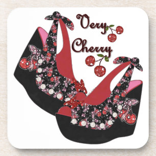 Posavasos Zapatos RAB Rockabilly Muy Cereza