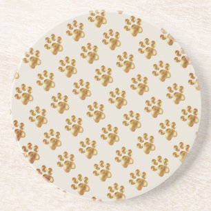 Posavasos Zarpas Lindas Marrones Doradas