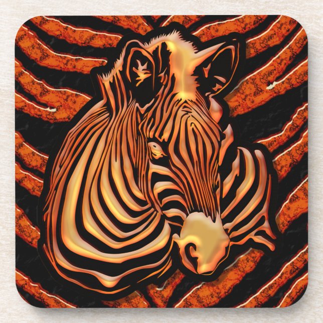 Posavasos Zebra 2 (Frente)