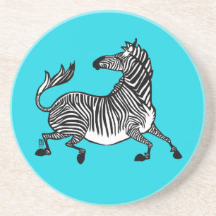 Posavasos Zebra 4 Sandstone Coaster