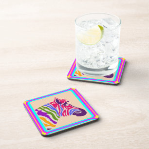 Posavasos Zebra Bebida Coaster