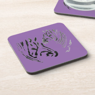 Posavasos Zebra Heads Wildlife Wildlife Animal