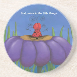 Posavasos Zen Ladybug