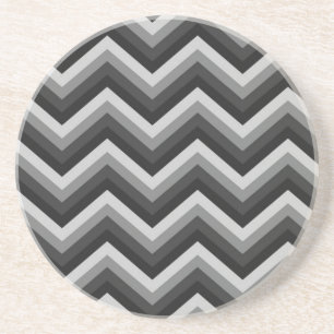 Posavasos Zigzag retro Chevron del modelo