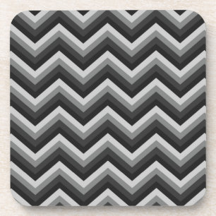 Posavasos Zigzag retro Chevron del modelo