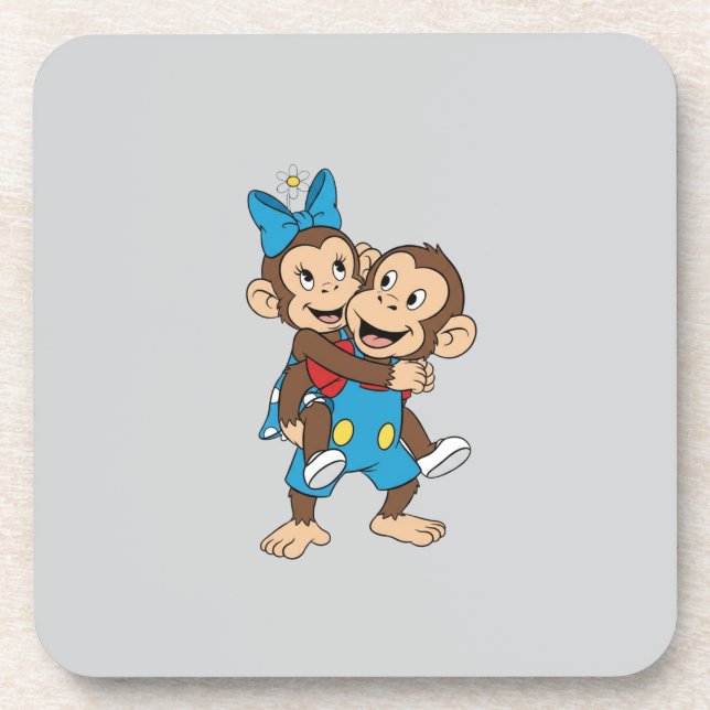 Posavasos zina on mimo's back (Frente)