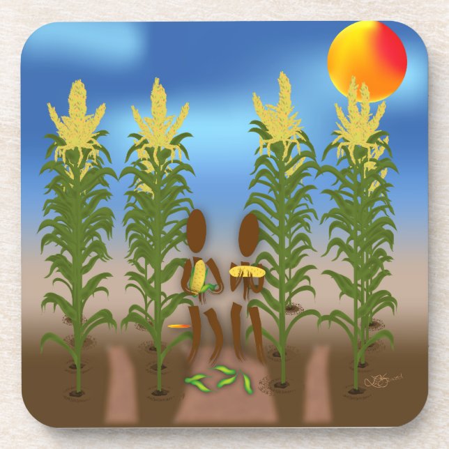 Posavasos Zinglees ~ Corn (Frente)