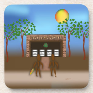 Posavasos Zinglees ~ Reciclaje