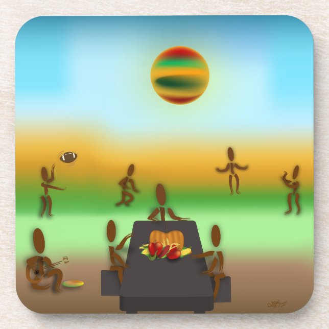 Posavasos Zingles ~ Noviembre (Frente)