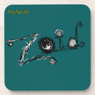 Posavasos Zoide - práctico de costa mega de la vida del