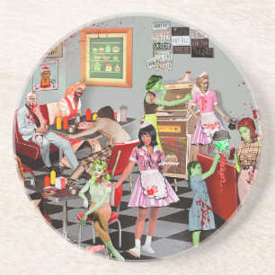 Posavasos Zombie Diner