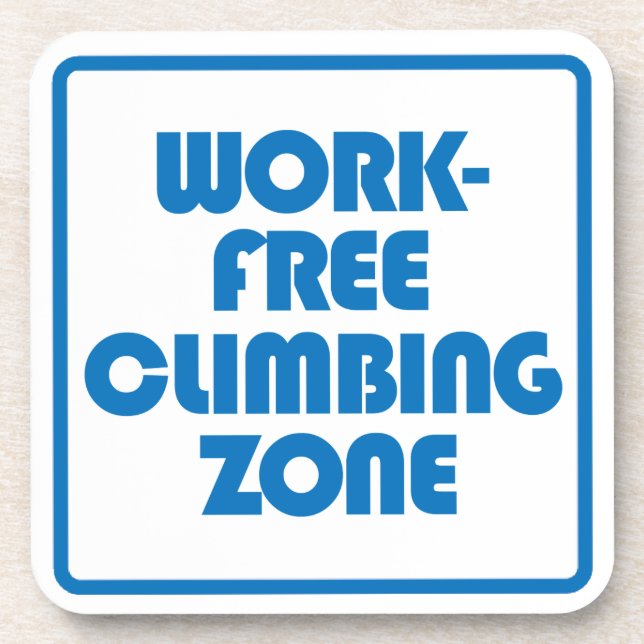 Posavasos Zona de escalada libre de trabajo (Frente)