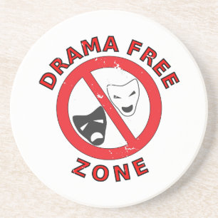 Posavasos Zona libre de dramas
