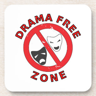 Posavasos Zona libre de dramas