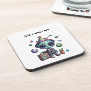 Posavasos Zoot el Alien azul Snoot chicos