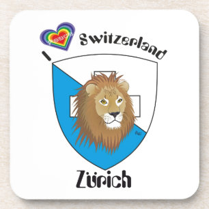 Posavasos Zürich Schweiz Kork-Untersetzer