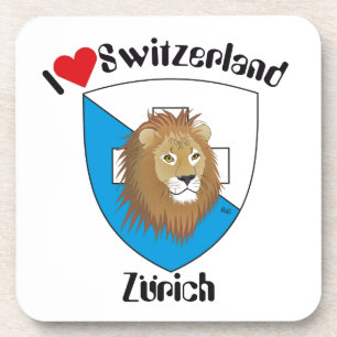 Posavasos Zürich Schweiz Kork-Untersetzer