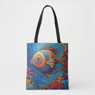 Pose med fisk - Bolsa con pescado