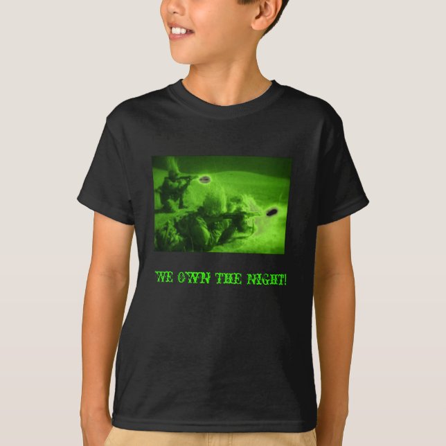 Poseemos la noche, - camiseta de los niños (Anverso)