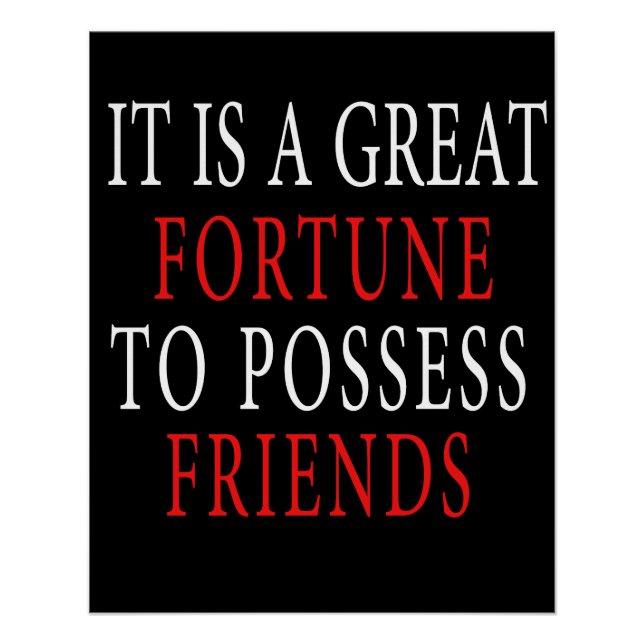poseer amigo Glossy Poster (Anverso)