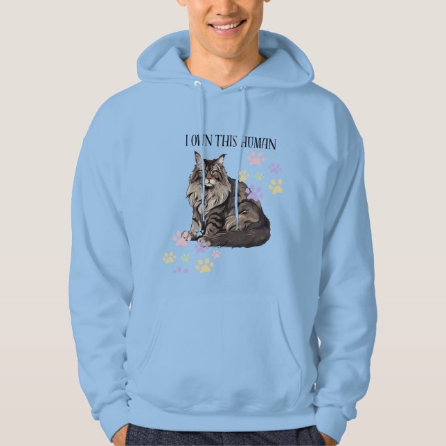 Poseo esta sudadera de humano (Anverso)