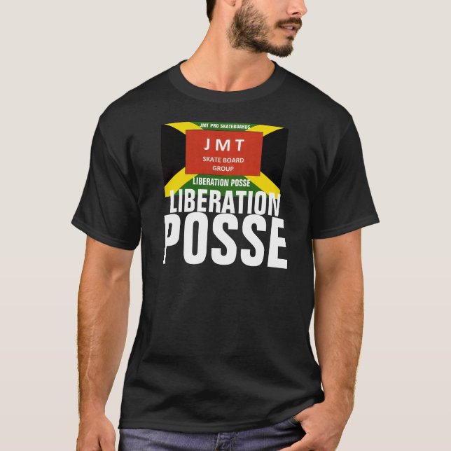 POSESIÓN DE LIBERACIÓN Camiseta oscura básica (Anverso)