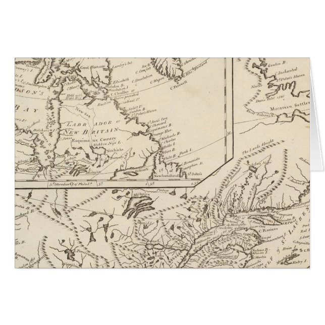 Posesiones británicas en América del Norte (Anverso (Horizontal))