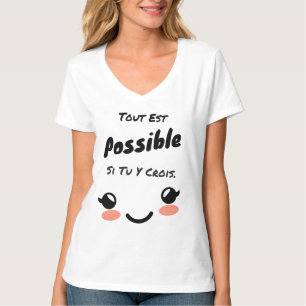 "Posible" personaje de la camiseta de motivación