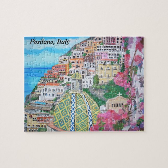 Positano, Italia - rompecabezas (Horizontal)
