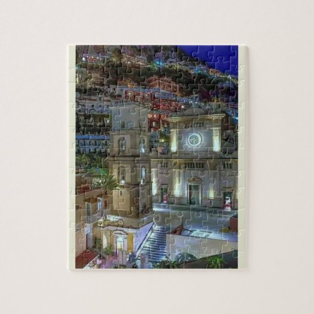 Positano, rompecabezas de Italia (Vertical)