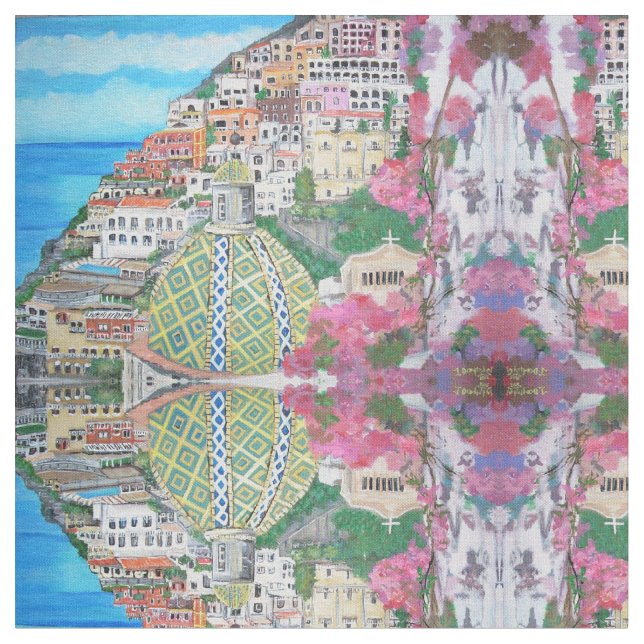 Positano - telas (De cerca)