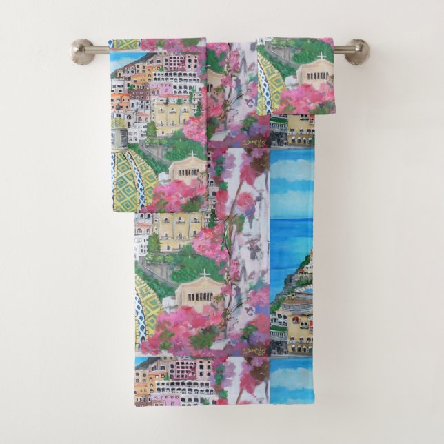 Positano, toalla (In situ)