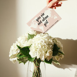 Positivo De No Estar Solo En La Cita De Motivación