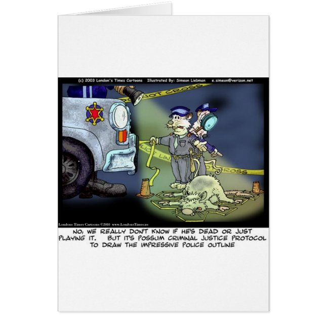 Possum Protocol Funny Gifts Tees & Collectibles (Frente)