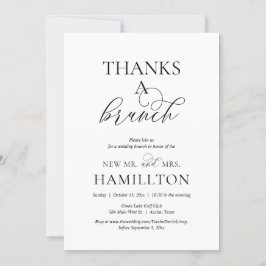 Post boda Brunch, gracias a una invitación de Brun