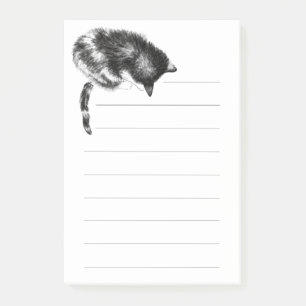 Post-it® Almohadilla de notas de gato de trazado