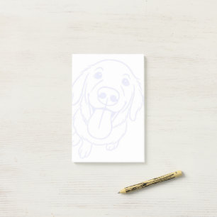 Post-it® Almohadilla de notas pegajosas para perros