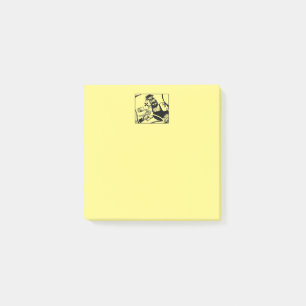 Post-it® Almohadillas de notas amarillas 3x3 para motocicli